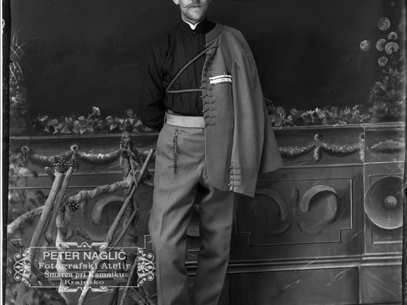 Peter Naglič v orlovskem kroju leta 1910 - Naglic161