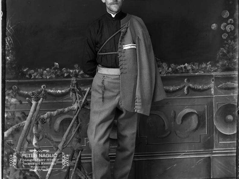 Peter Naglič v orlovskem kroju leta 1910 - Naglic161