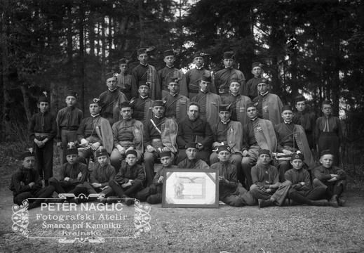 Homški Orli in Orlice s podmladkom okoli leta 1910 - Naglic RA 272