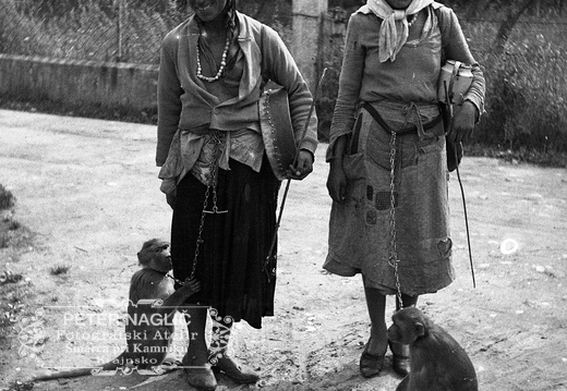 Rominji z opicama v Šmarci leta 1934 - F_1934_2_3A_002