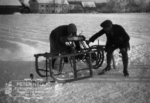 Preizkušanje motornih sani leta 1932 - F_1932_5_15_004