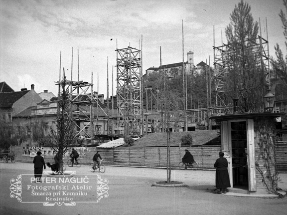 Gradnja NUK leta 1937  - F 1937 1 10 006