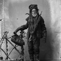 Vaški posebnež v Nagličevem ateljeju okoli leta 1925 - Naglic RA 250