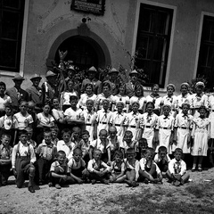 Fantovski in  Dekliški krožek na Homcu leta 1938 - Naglic RA 2754