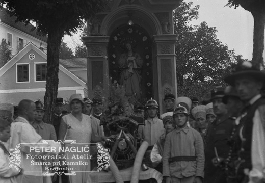  Blagoslov motorne brizgalne na Homcu leta 1930 - naglic329