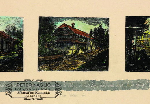 Miha Erič - Homec, Prosvetni dom 1915, 1925, 1945 - 2022