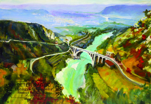 Vojko Gašperut - Solkanski most, 1939 - 2021