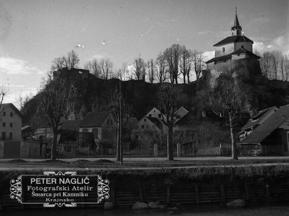 Pogled na Mali grad z južne strani leta 1933 - F 1933 1 4 006
