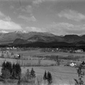 Pogled s Homškega hriba na Volčji Potok leta 1930 - Naglic RA 656