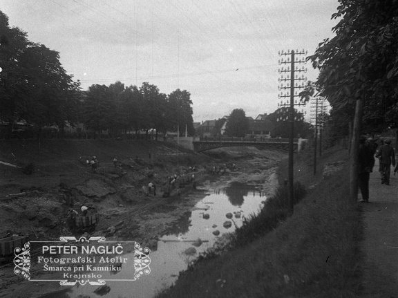 Regulacija struge Ljubljanice leta 1932 - F 1932 1 15 004