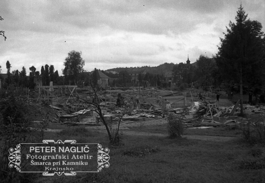 Priprave na gradnjo Baragovega semenišča leta 1938 - F 1938 1 36 011