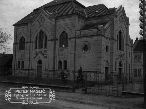 Murska Sobota, židovska sinagoga na Lendavski cesti leta 1933 - F 1933 1 1 005
