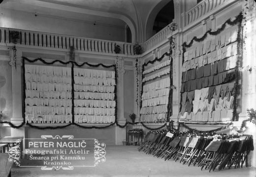 Gospodinjski tečaj od 3. junija do 31. julija 1912 v Domžalah -Naglic RA 174
