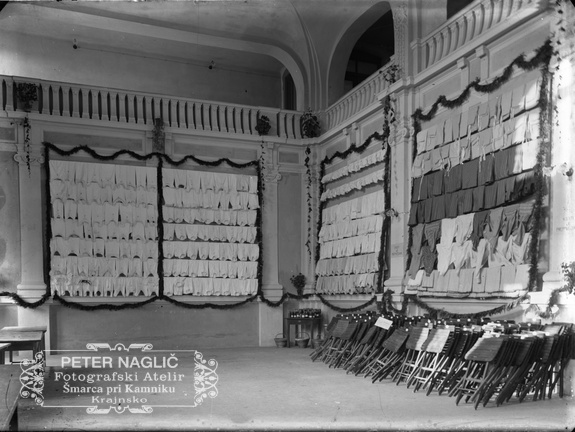 Gospodinjski tečaj od 3. junija do 31. julija 1912 v Domžalah -Naglic RA 174