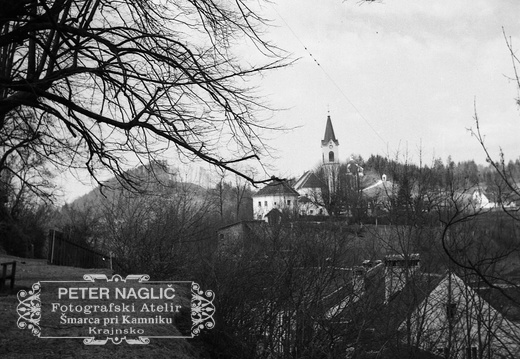 Z Malega gradu proti Žalam, Kamnik leta 1940 - F 1940 1 2 008
