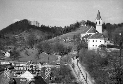 T Malega gradu proti Žalam, Kamnik leta 1940 - F 1940 1 2 012
