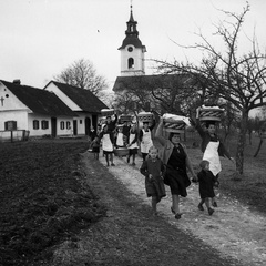 Od blagoslova jedi na Veliko soboto, Šmarca leta 1940 - F 1940 1 4 005