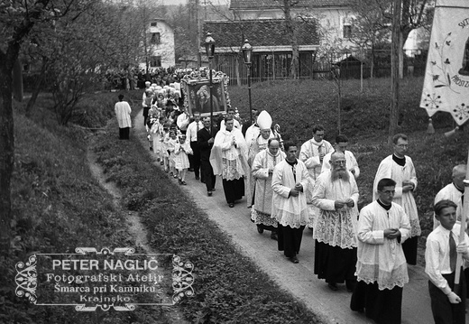 Procesija Marije pomagaj v Šentvidu pri Lukovici - F 1940 1 7 010