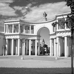 Pokopališče Žale na dan odprtja leta 1940 - F 1940 1 9 003