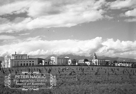 Pokopališče Žale na dan odprtja leta 1940 - F 1940 1 9 006