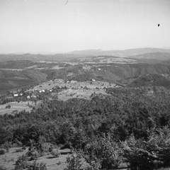 Pogled s Kureščka proti Turjaku leta 1940 - F 1940 1 12 012