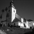Cerkev Marije Kraljice Miru na Kureščku leta 1940 - F 1940 1 13 002