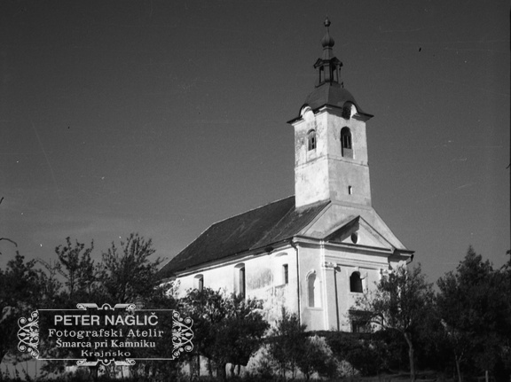 Cerkev sv. Marjete na Golem leta 1940 - F 1940 1 13 006