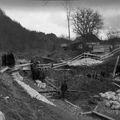 Območje , kjer se je nahajalo okostje mamuta - F 1938 1 1 015