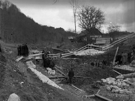 Območje , kjer se je nahajalo okostje mamuta - F 1938 1 1 015
