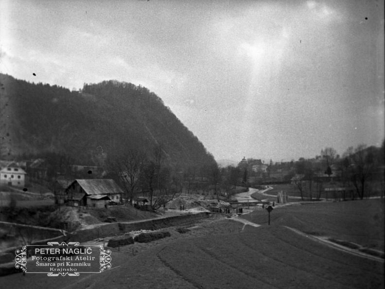 Pogled na strugo Nevljice leta 1938 - F 1938 1 4 015