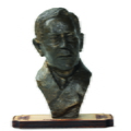 Peter Naglič 1946 - Miha Kač,  patinirana umetna masa 2016