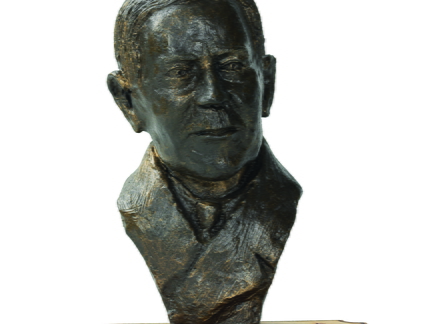 Peter Naglič 1946 - Miha Kač,  patinirana umetna masa 2016