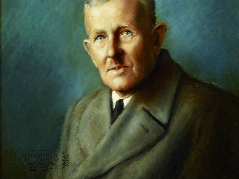 Peter Naglič 1946 - Tomaž Perko, olje na platnu 2019