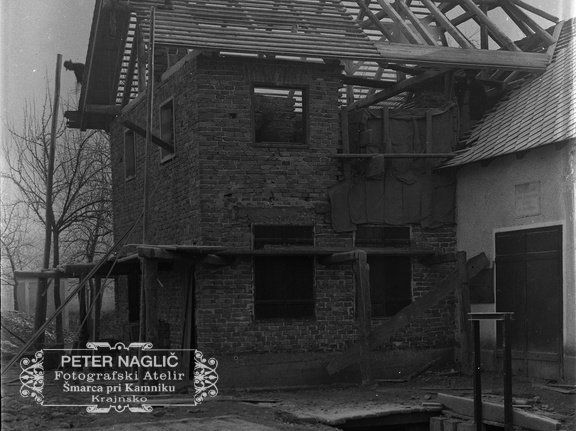 Pokrivanje turbinske hiše, 1926 - Naglic061
