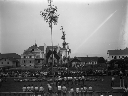 Domžale, blagoslov prosvetnega doma 28. avgusta 1910, proste vaje - Naglic 1285