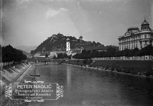 Gradec, pogled na grad in Muro - Naglic 1434