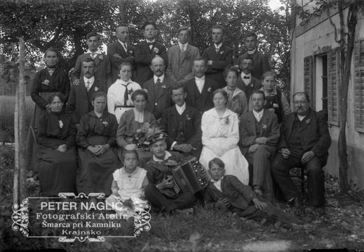 Poroka Marija Bonač in Peter Naglič 26. maja 1920 - Naglic 1140