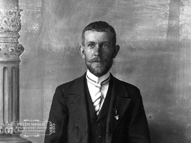 Peter Naglič s poraščeno brado - Naglic1099