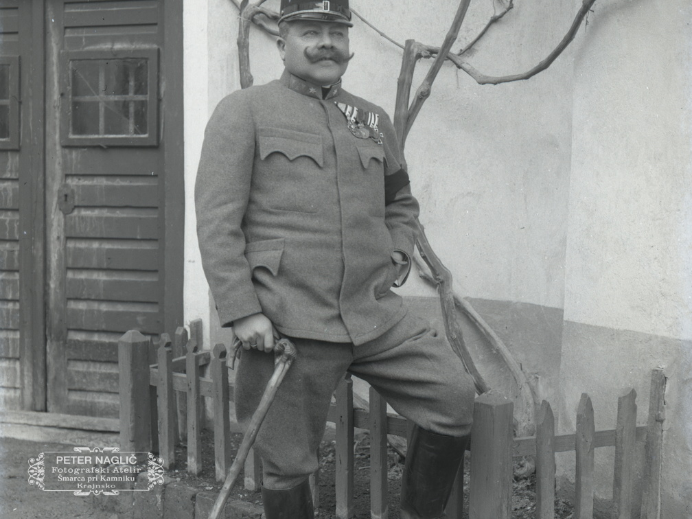 Komandant Karantenske postaje major Kern - 76  1076