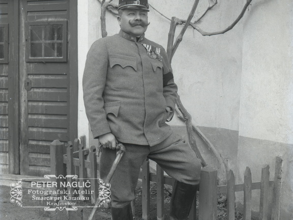 Komandant Karantenske postaje major Kern - 76  1076