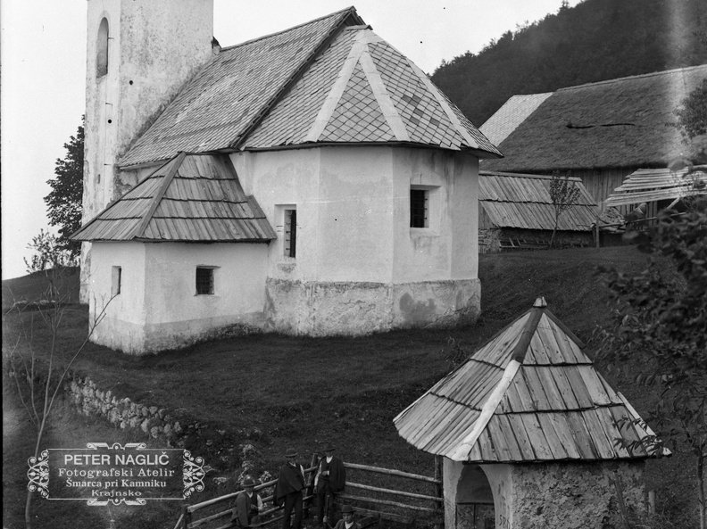 Sv. Ambrož z znamenjem - naglic879
