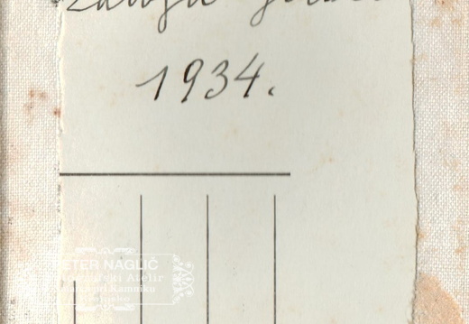 Izlet na Golico leta 1934 - F 1934 1 1 004 hrbtna stran