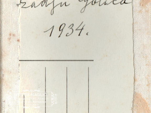 Izlet na Golico leta 1934 - F 1934 1 1 004 hrbtna stran