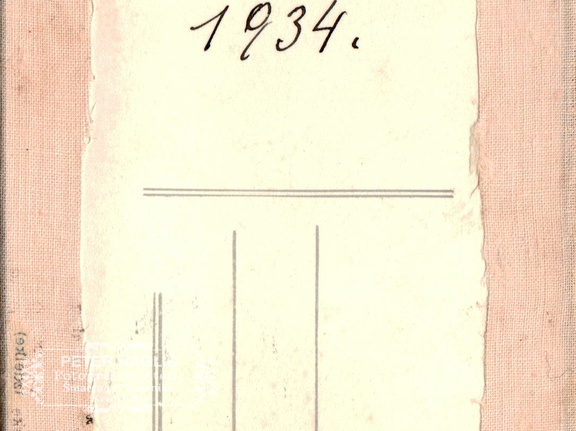 Izlet na Golico leta 1934 - F 1934 1 1 010 hrbtna stran