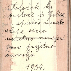 Izlet na Golico leta 1934 - F 1934 1 1 014 hrbtna stran