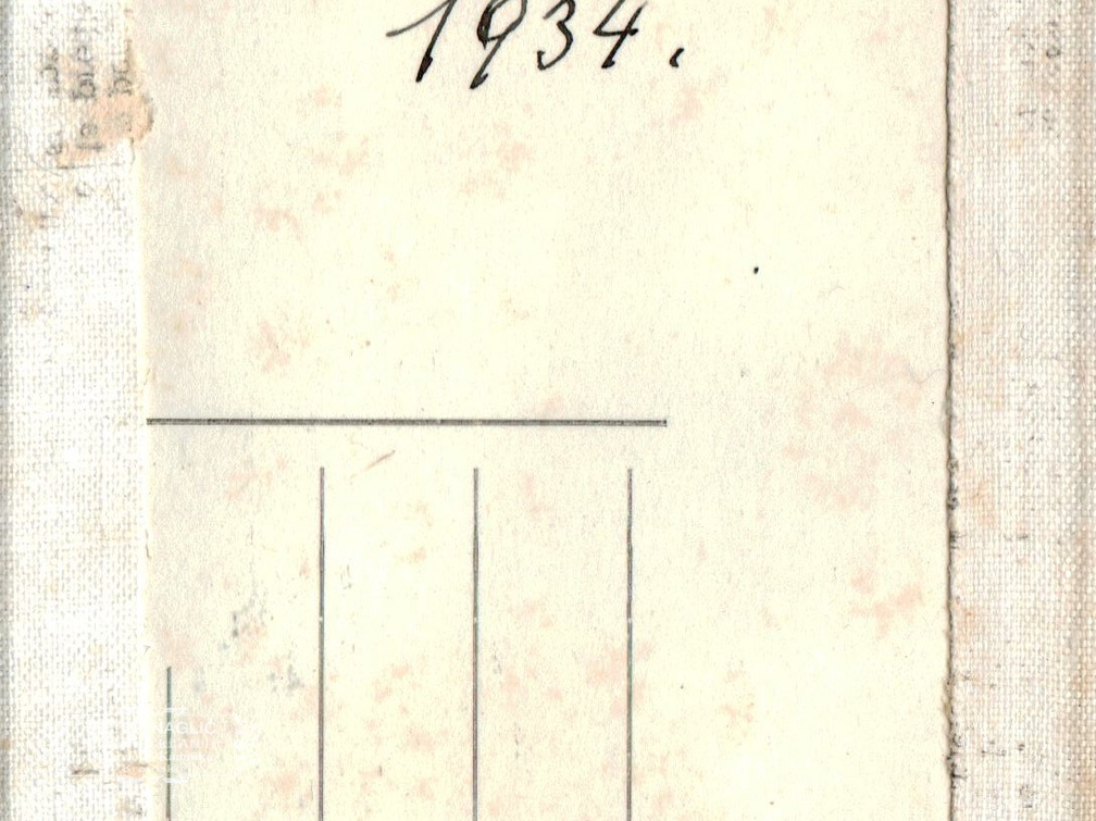 Izlet na Golico leta 1934 - F 1934 1 1 015 hrbtna stran