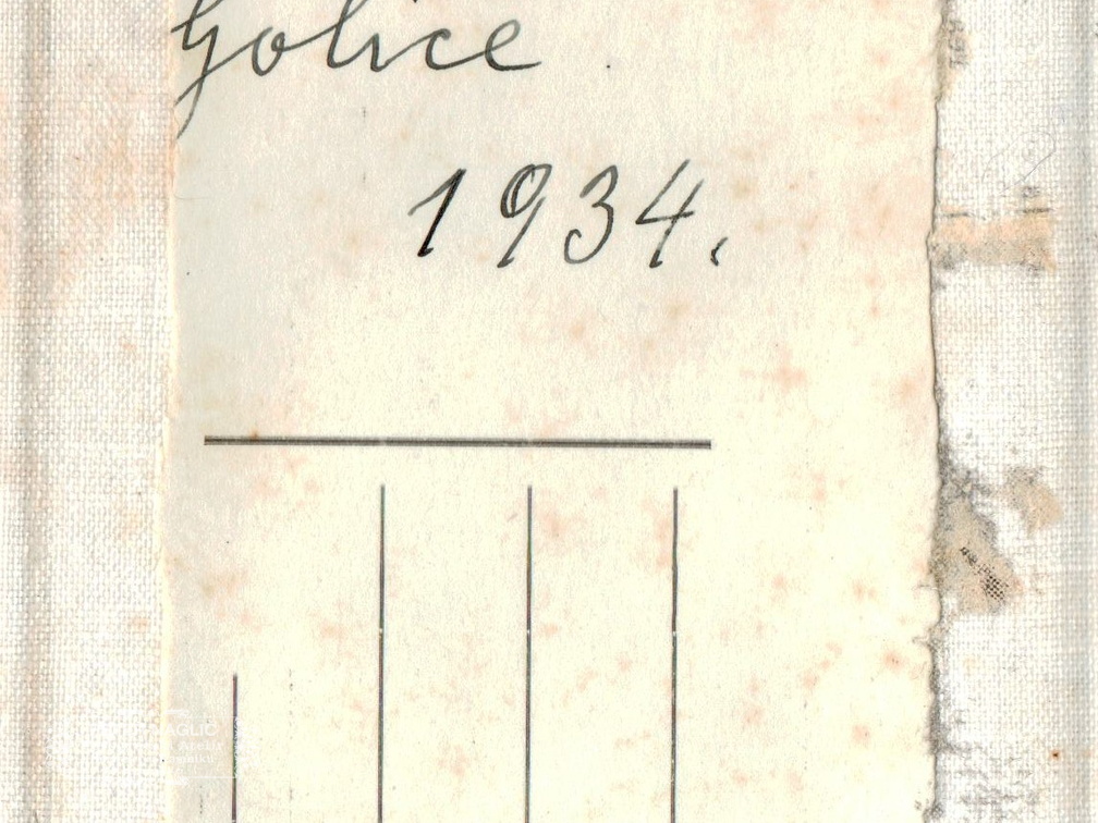 Izlet na Golico leta 1934 - F 1934 1 2 012 hrbtna stran
