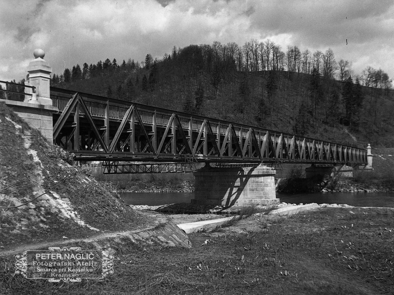 Črnuče, cestni most, 1932 - F 1933 1 3 008