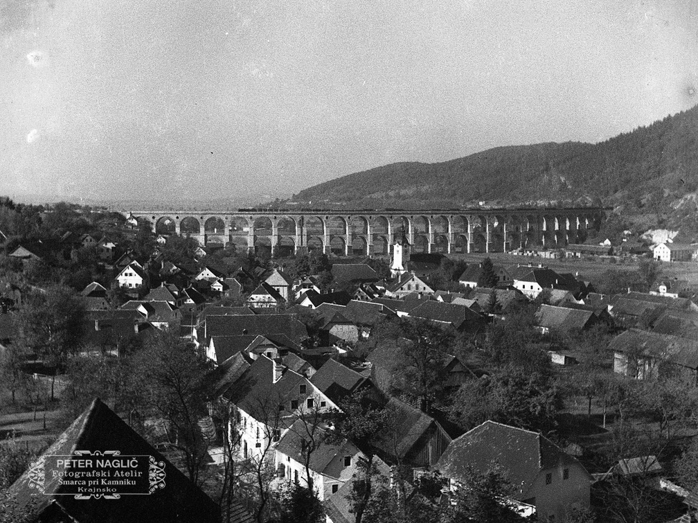 Borovnica, železniški most, 1934 - F 1934 7 1 013