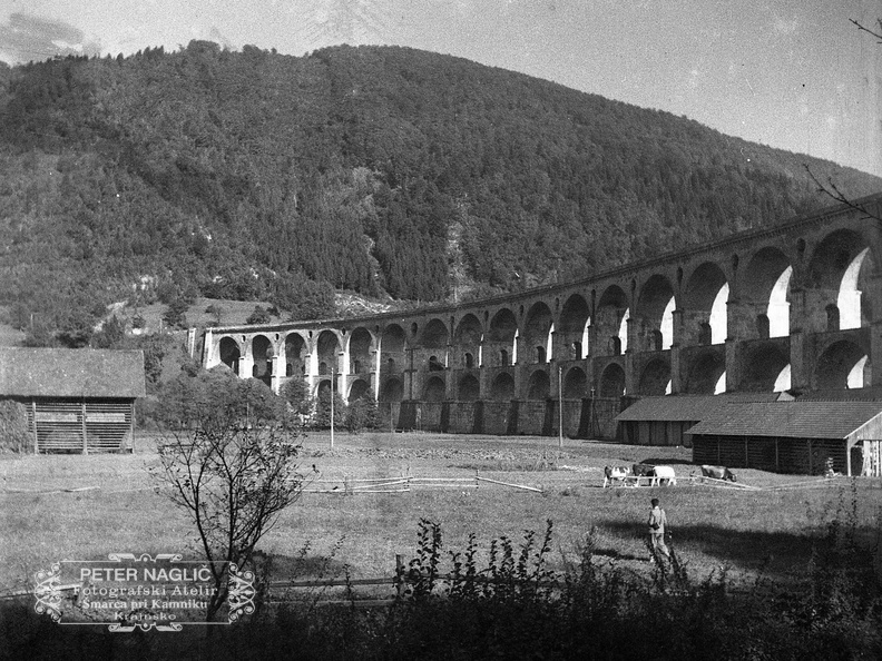 Borovnica, železniški most, 1934 - F 1934 7 1 014
